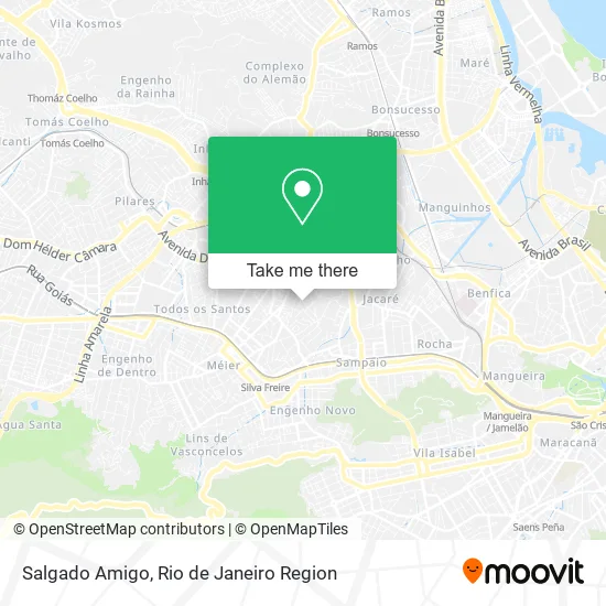 Salgado Amigo map
