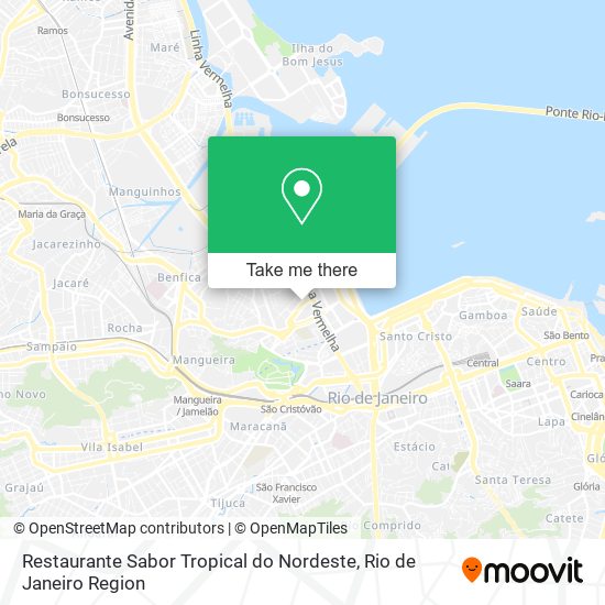 Restaurante Sabor Tropical do Nordeste map
