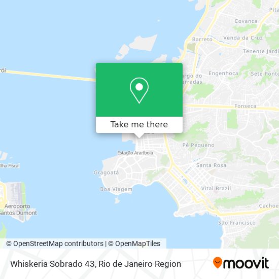 Whiskeria Sobrado 43 map