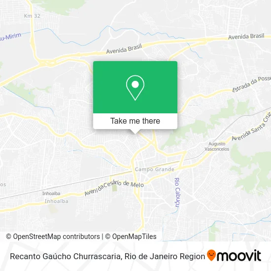 Recanto Gaúcho Churrascaria map