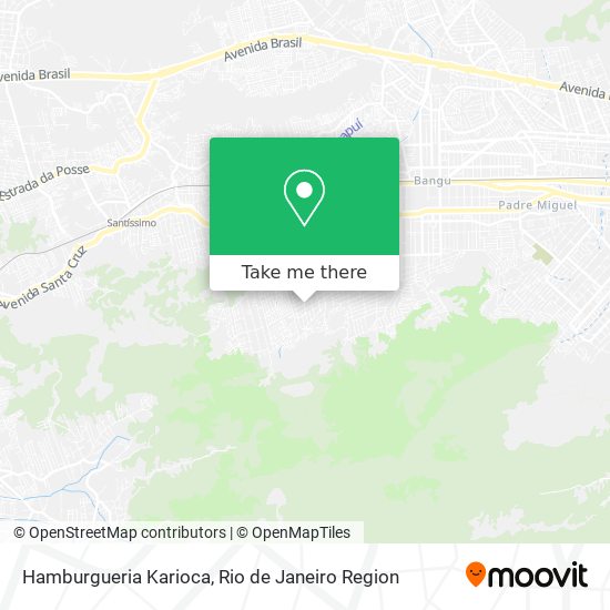 Hamburgueria Karioca map