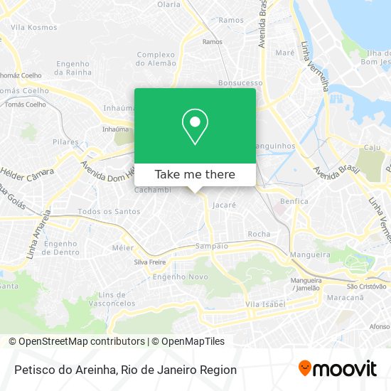 Petisco do Areinha map