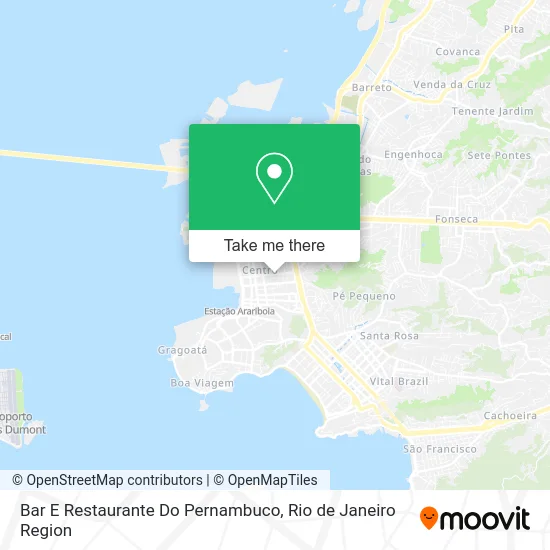 Bar E Restaurante Do Pernambuco map