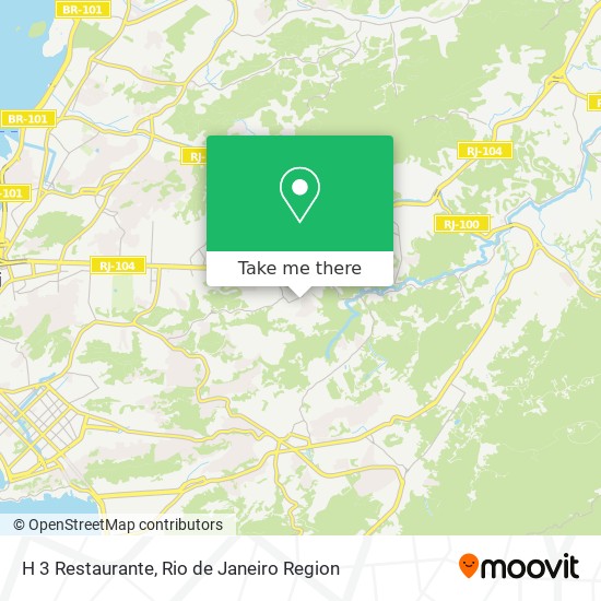 H 3 Restaurante map