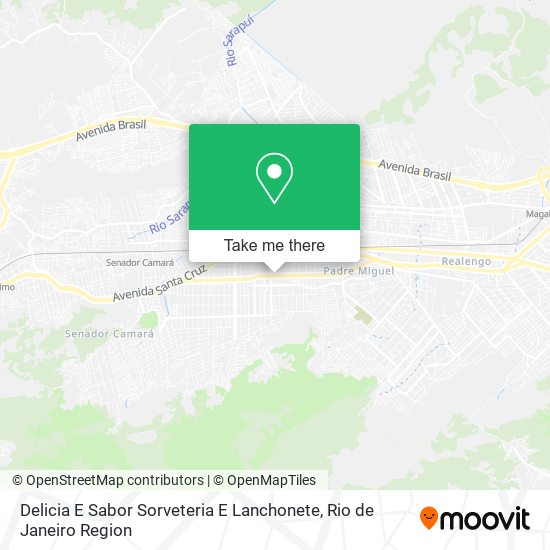 Delicia E Sabor Sorveteria E Lanchonete map