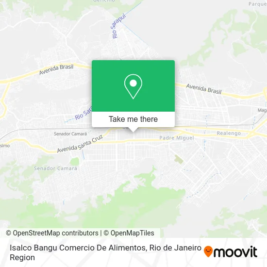 Isalco Bangu Comercio De Alimentos map