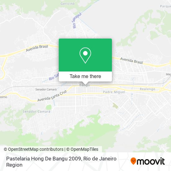 Pastelaria Hong De Bangu 2009 map