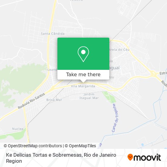 Ke Delícias Tortas e Sobremesas map