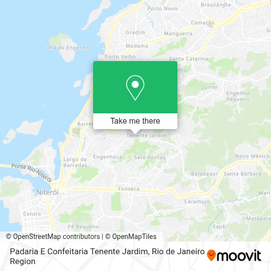 Padaria E Confeitaria Tenente Jardim map