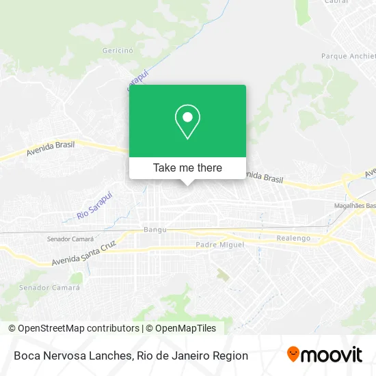 Boca Nervosa Lanches map