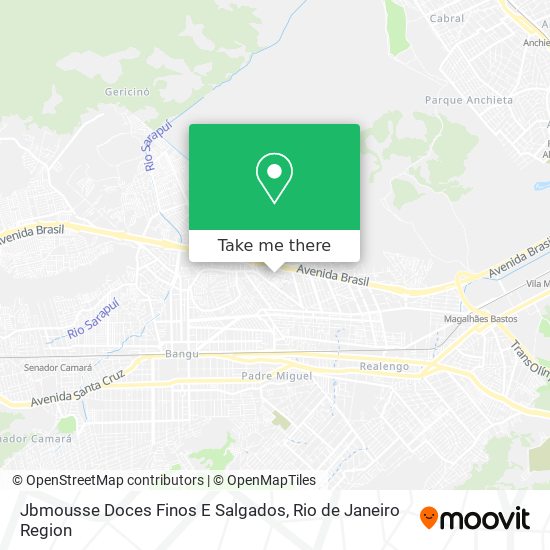 Jbmousse Doces Finos E Salgados map