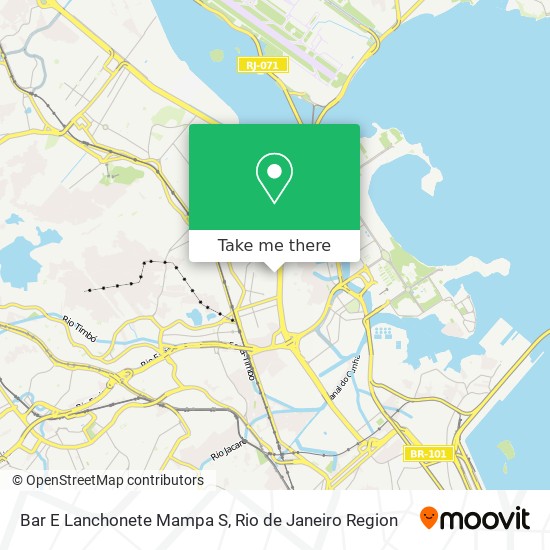 Mapa Bar E Lanchonete Mampa S