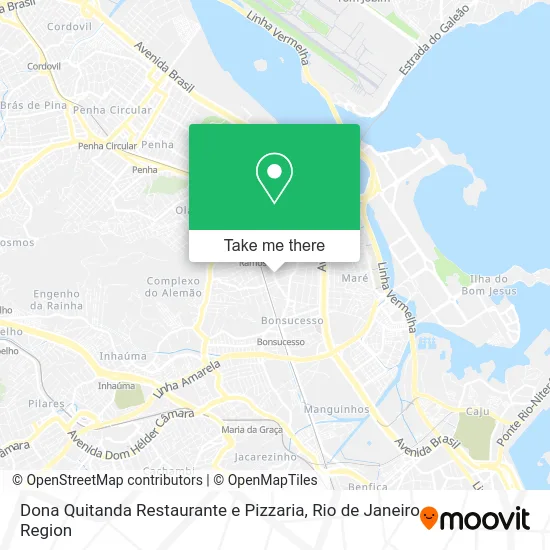 Dona Quitanda Restaurante e Pizzaria map