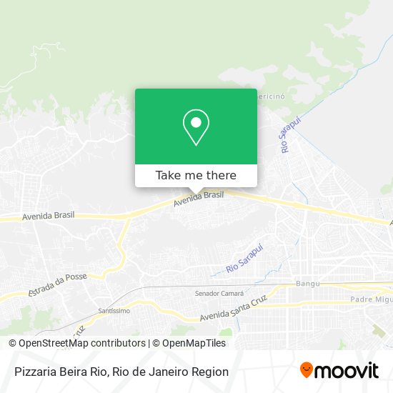 Pizzaria Beira Rio map