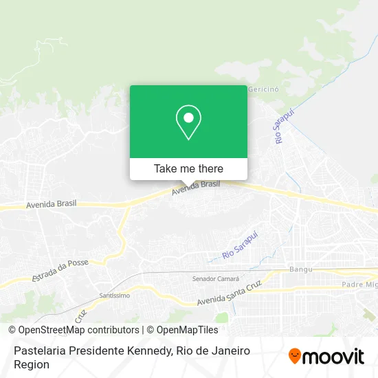 Pastelaria Presidente Kennedy map