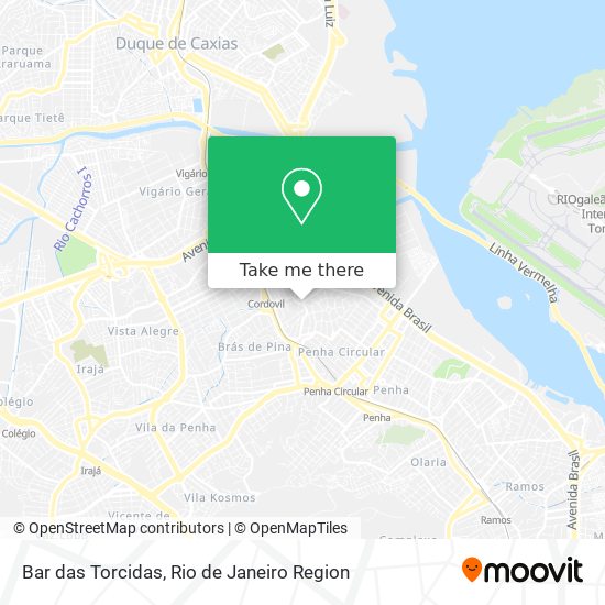 Bar das Torcidas map