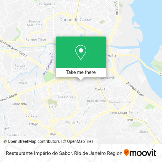 Restaurante Império do Sabor map