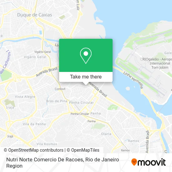 Nutri Norte Comercio De Racoes map