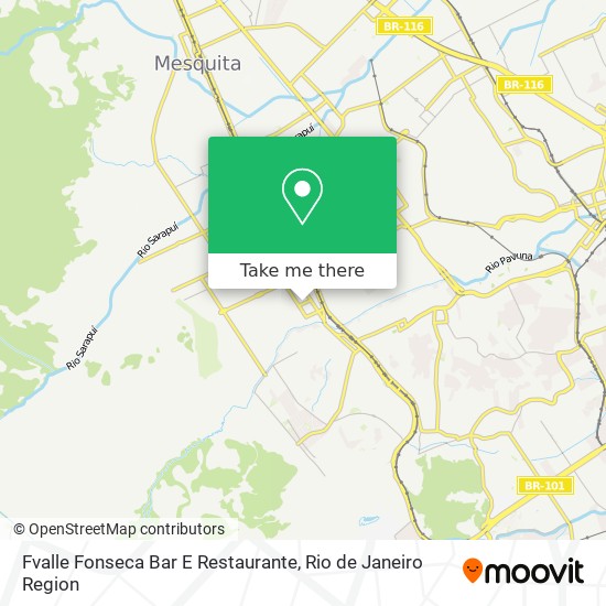 Fvalle Fonseca Bar E Restaurante map