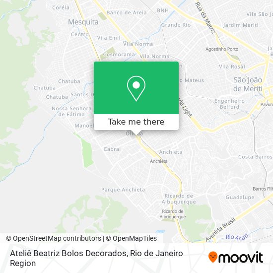 Ateliê Beatriz Bolos Decorados map