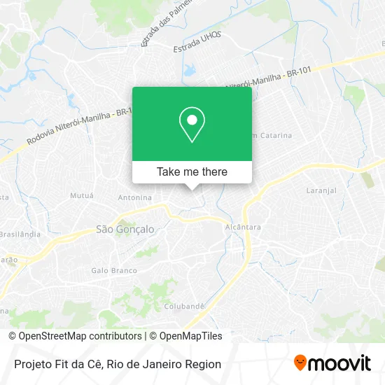 Projeto Fit da Cê map