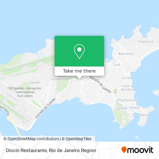 Mapa Diocin Restaurante