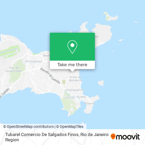 Tubarel Comercio De Salgados Finos map