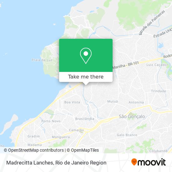 Madrecitta Lanches map