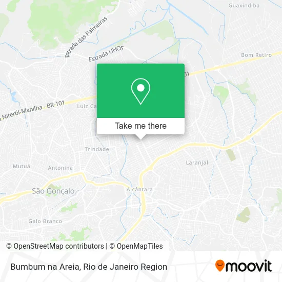 Bumbum na Areia map