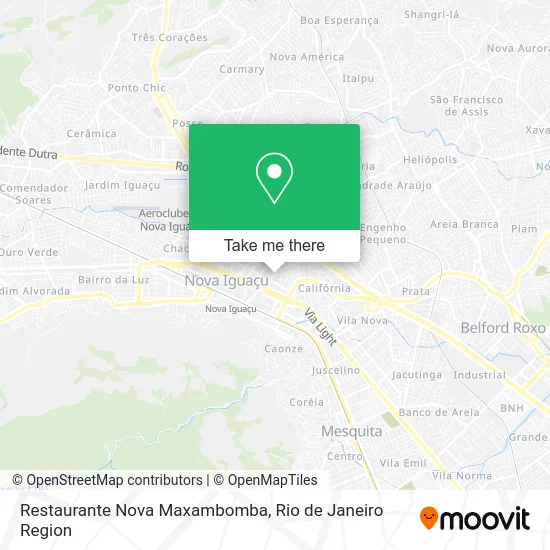Restaurante Nova Maxambomba map