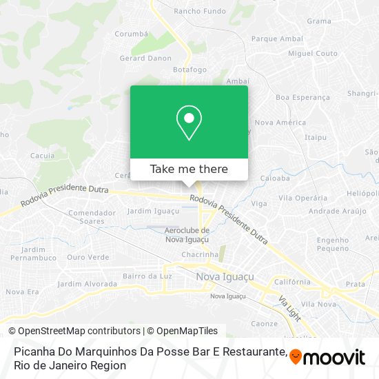 Picanha Do Marquinhos Da Posse Bar E Restaurante map