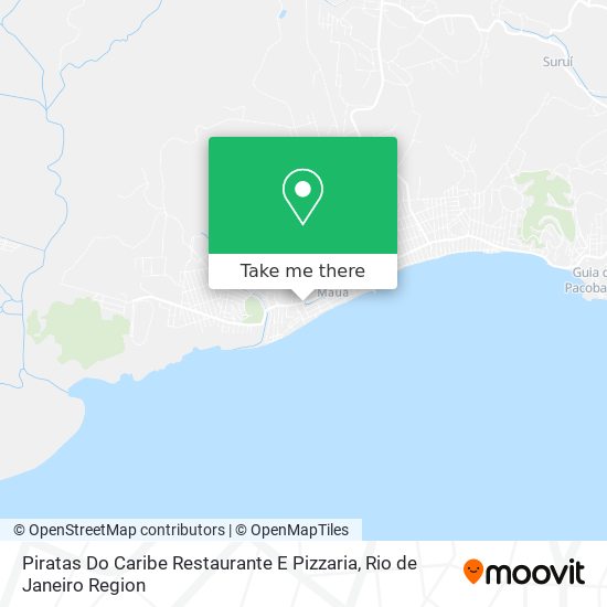 Piratas Do Caribe Restaurante E Pizzaria map