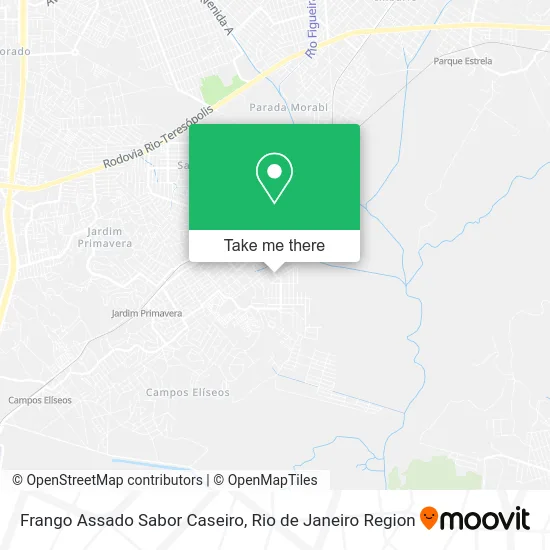 Frango Assado Sabor Caseiro map