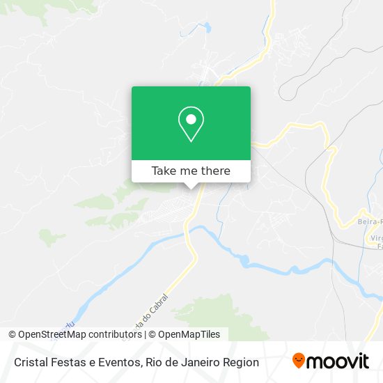 Cristal Festas e Eventos map