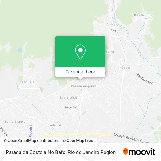 Parada da Costela No Bafo map