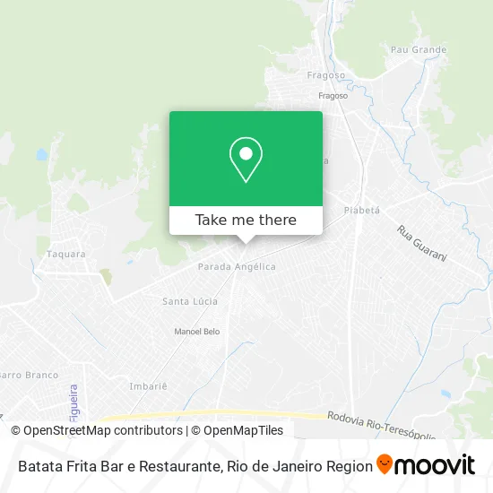 Batata Frita Bar e Restaurante map