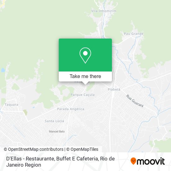 D'Ellas - Restaurante, Buffet E Cafeteria map