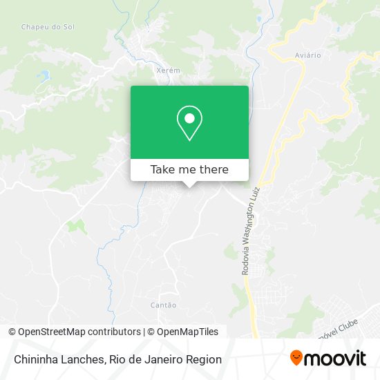 Chininha Lanches map