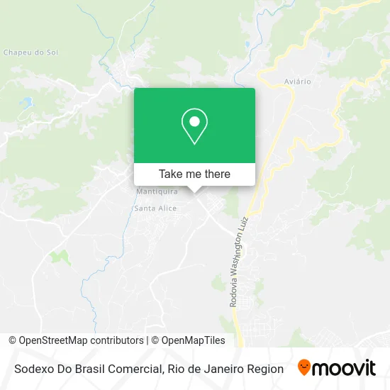 Sodexo Do Brasil Comercial map