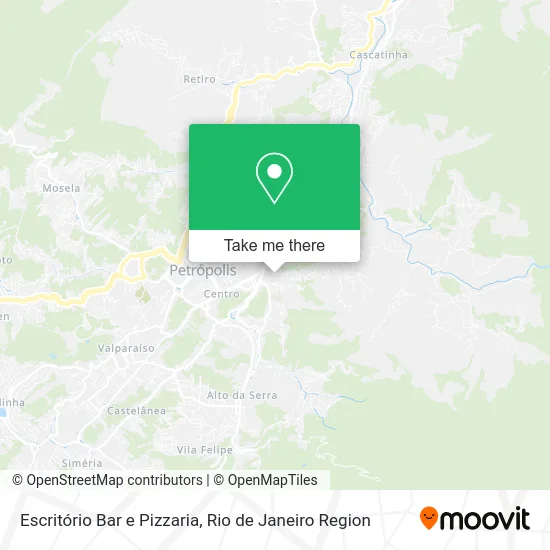 Escritório Bar e Pizzaria map