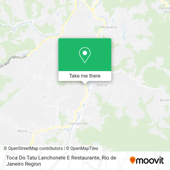 Toca Do Tatu Lanchonete E Restaurante map