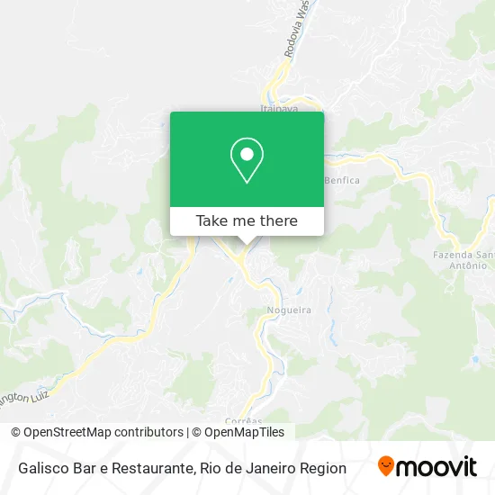 Galisco Bar e Restaurante map