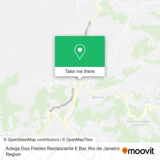 Adega Dos Frades Restaurante E Bar map
