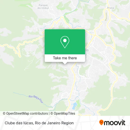 Clube das Iúcas map