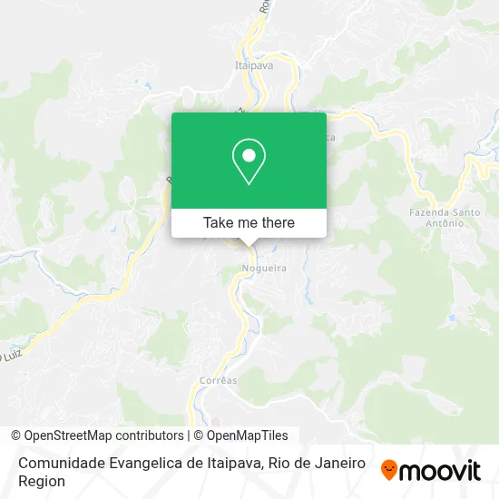 Comunidade Evangelica de Itaipava map