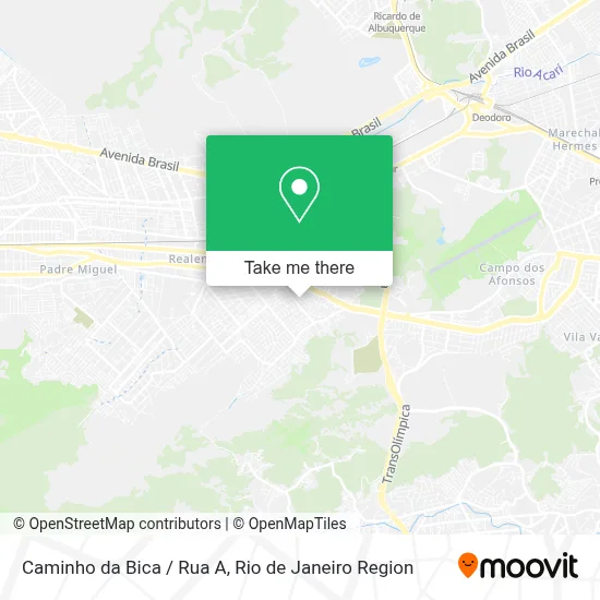 Caminho da Bica / Rua A map