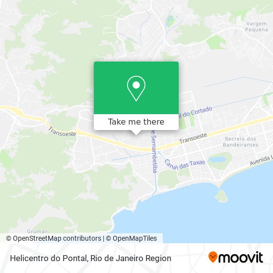 Helicentro do Pontal map