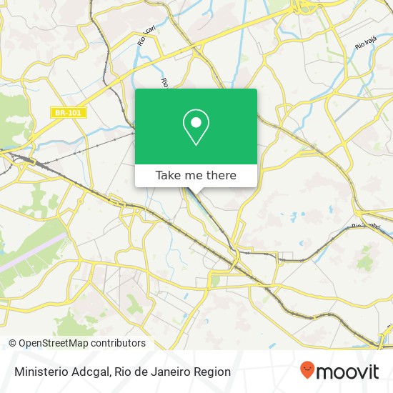 Mapa Ministerio Adcgal