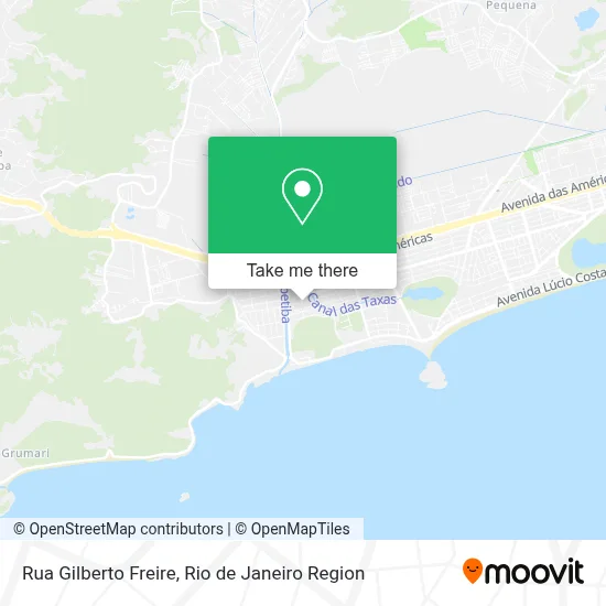 Rua Gilberto Freire map