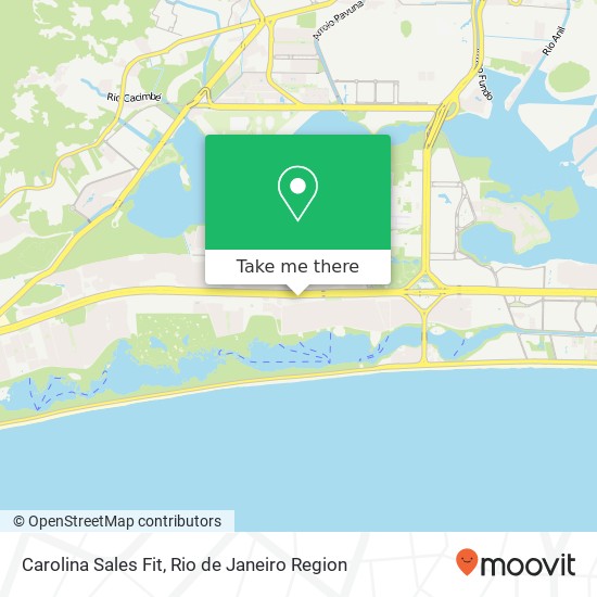 Carolina Sales Fit map